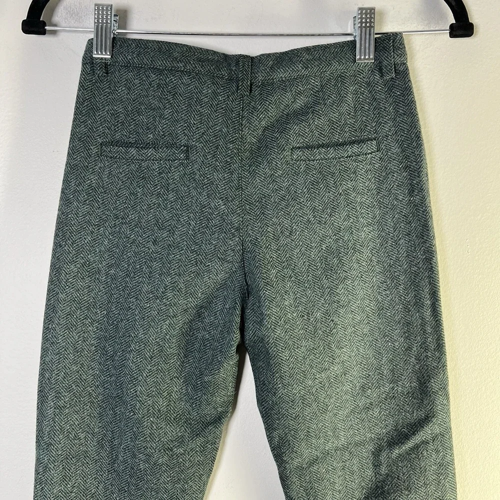 Little Cocoon Boys‎ Sz 8 Green Dress Pants Wool Blend Family Photos Worship